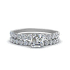 Load image into Gallery viewer, shared-prong-asscher-engagement-and-wedding-ring-set-in-FDENS3023AS-NL-WG