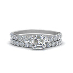Load image into Gallery viewer, shared-prong-asscher-engagement-and-wedding-ring-set-in-FDENS3023AS-NL-WG
