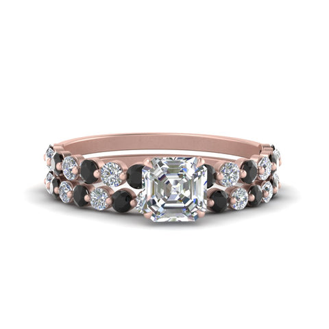 shared-prong-asscher-engagement-and-wedding-ring-set-with-black-diamond-in-FDENS3023ASGBLACK-NL-RG