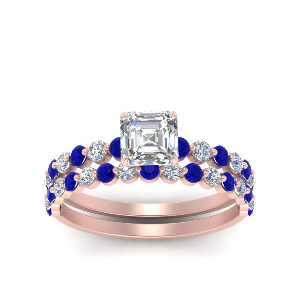 shared-prong-asscher-engagement-and-wedding-ring-set-with-sapphire-in-FDENS3023ASGSABL-NL-RG