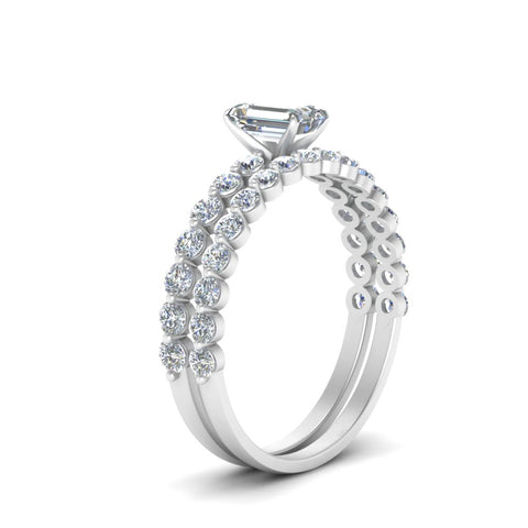 shared-prong-emerald-cut-engagement-and-wedding-ring-set-in-FDENS3023EM-NL-WG