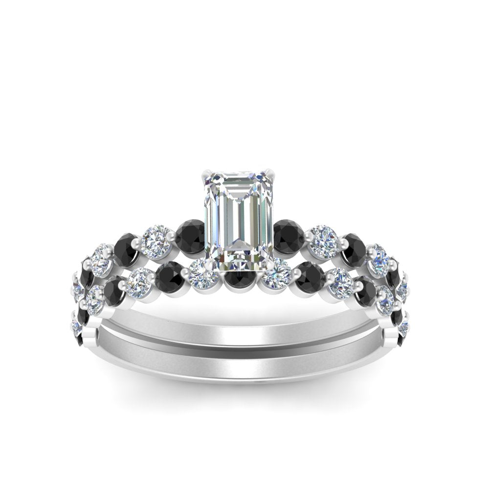 shared-prong-emerald-cut-engagement-and-wedding-ring-set-with-black-diamond-in-FDENS3023EMGBLACK-NL-WG