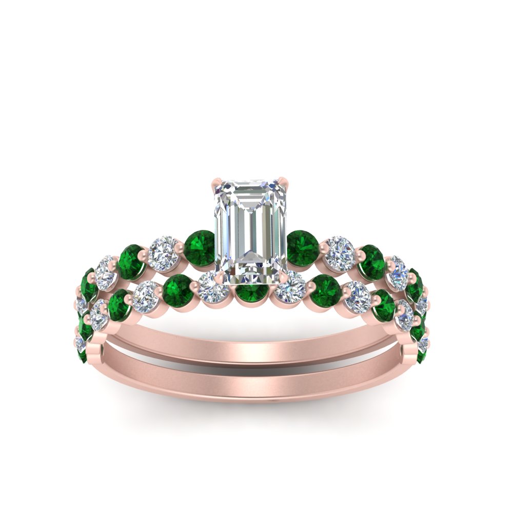 shared-prong-emerald-cut-engagement-and-wedding-ring-set-with-emerald-in-FDENS3023EMGEMGR-NL-RG