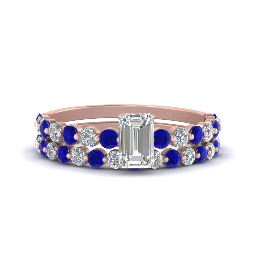 shared-prong-emerald-cut-engagement-and-wedding-ring-set-with-sapphire-in-FDENS3023EMGSABL-NL-RG