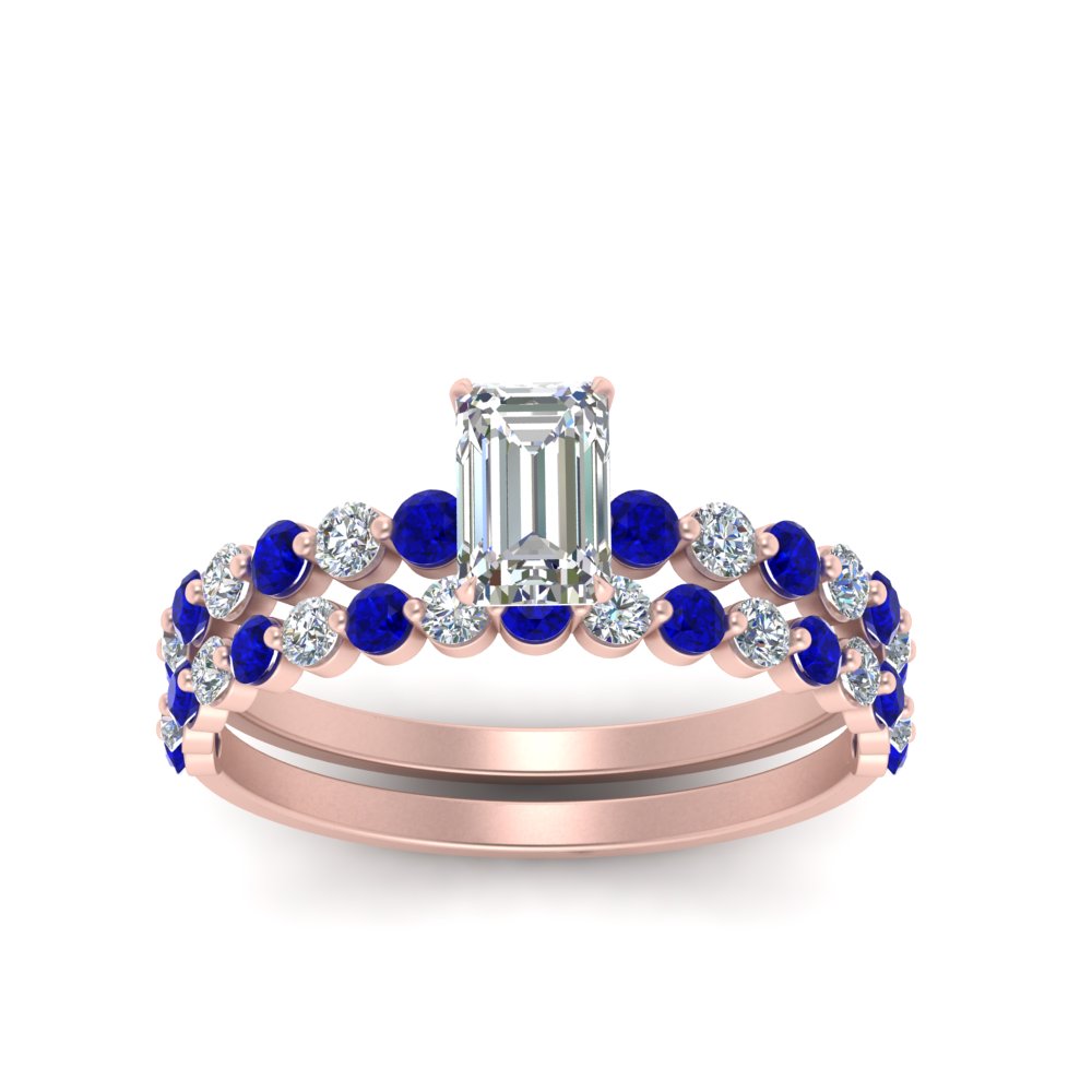 shared-prong-emerald-cut-engagement-and-wedding-ring-set-with-sapphire-in-FDENS3023EMGSABL-NL-RG