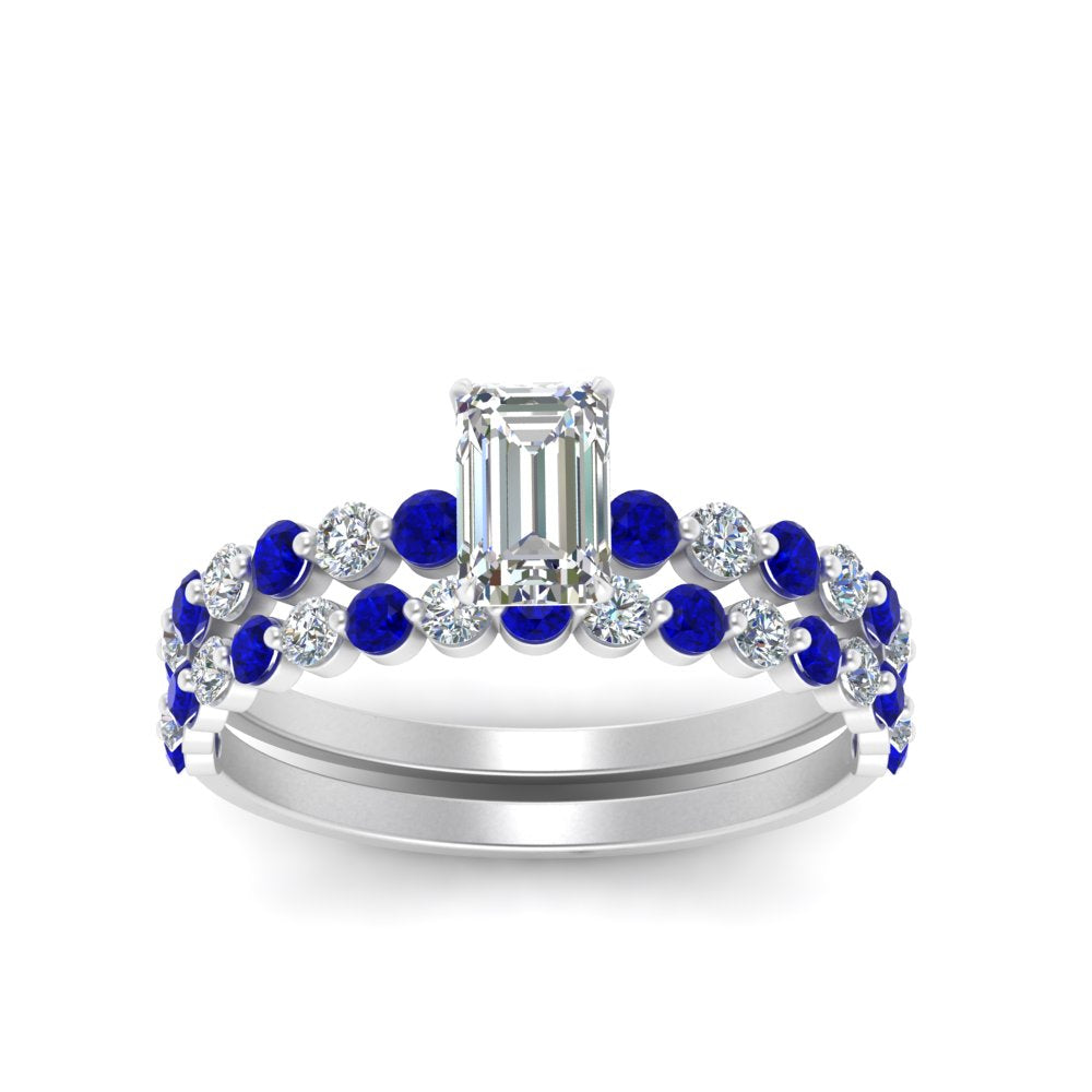 shared-prong-emerald-cut-engagement-and-wedding-ring-set-with-sapphire-in-FDENS3023EMGSABL-NL-WG