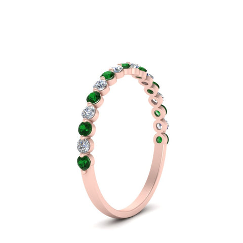 shared-prong-half-eternity-diamond-band-with-emerald-in-rose-gold-FDENS3023BGEMGR-NL-RG