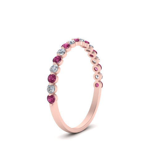 shared-prong-half-eternity-diamond-band-with-pink-sapphire-in-rose-gold-FDENS3023BGSADRPI-NL-RG