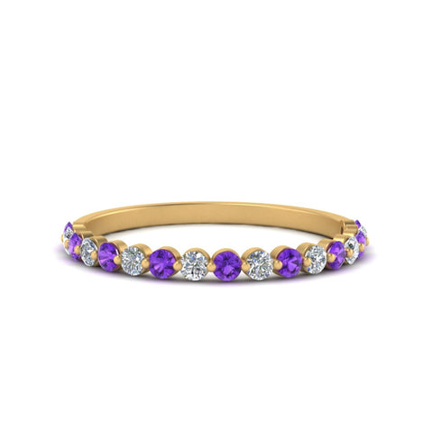 shared-prong-half-eternity-diamond-band-with-purple-topaz-in-yellow-gold-FDENS3023BGVITO-NL-YG