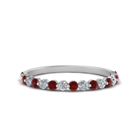 shared-prong-half-eternity-diamond-band-with-ruby-in-white-gold-FDENS3023BGRUDR-NL-WG