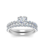 Load image into Gallery viewer, shared-prong-heart-engagement-and-wedding-ring-set-in-FDENS3023HT-NL-WG

