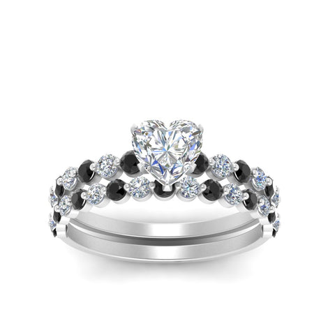 shared-prong-heart-engagement-and-wedding-ring-set-with-black-diamond-in-FDENS3023HTGBLACK-NL-WG