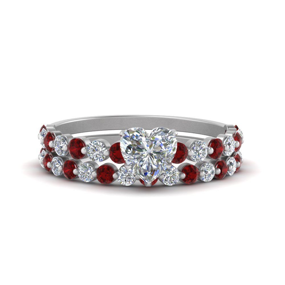 shared-prong-heart-engagement-and-wedding-ring-set-with-ruby-in-FDENS3023HTGRUDR-NL-WG