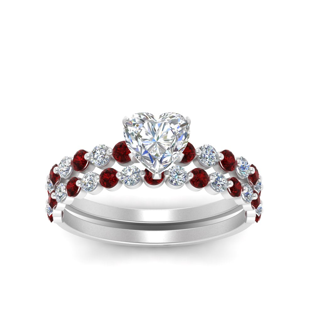 shared-prong-heart-engagement-and-wedding-ring-set-with-ruby-in-FDENS3023HTGRUDR-NL-WG