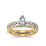 Load image into Gallery viewer, shared-prong-marquise-engagement-and-wedding-ring-set-in-FDENS3023MQ-NL-YG
