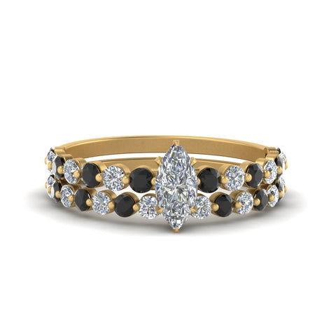 shared-prong-marquise-engagement-and-wedding-ring-set-with-black-diamond-in-FDENS3023MQGBLACK-NL-YG