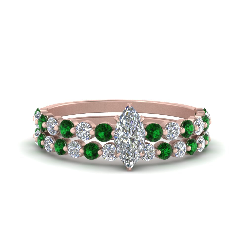 shared-prong-marquise-engagement-and-wedding-ring-set-with-emerald-in-FDENS3023MQGEMGR-NL-RG
