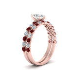 Load image into Gallery viewer, shared-prong-marquise-engagement-and-wedding-ring-set-with-ruby-in-FDENS3023MQGRUDR-NL-RG
