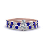 Load image into Gallery viewer, shared-prong-marquise-engagement-and-wedding-ring-set-with-sapphire-in-FDENS3023MQGSABL-NL-RG
