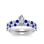 Load image into Gallery viewer, shared-prong-marquise-engagement-and-wedding-ring-set-with-sapphire-in-FDENS3023MQGSABL-NL-WG
