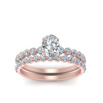 Load image into Gallery viewer, shared-prong-oval-engagement-and-wedding-ring-set-in-FDENS3023OV-NL-RG
