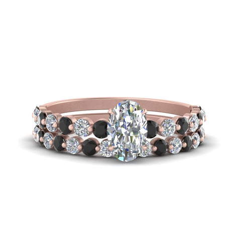 shared-prong-oval-engagement-and-wedding-ring-set-with-black-diamond-in-FDENS3023OVGBLACK-NL-RG