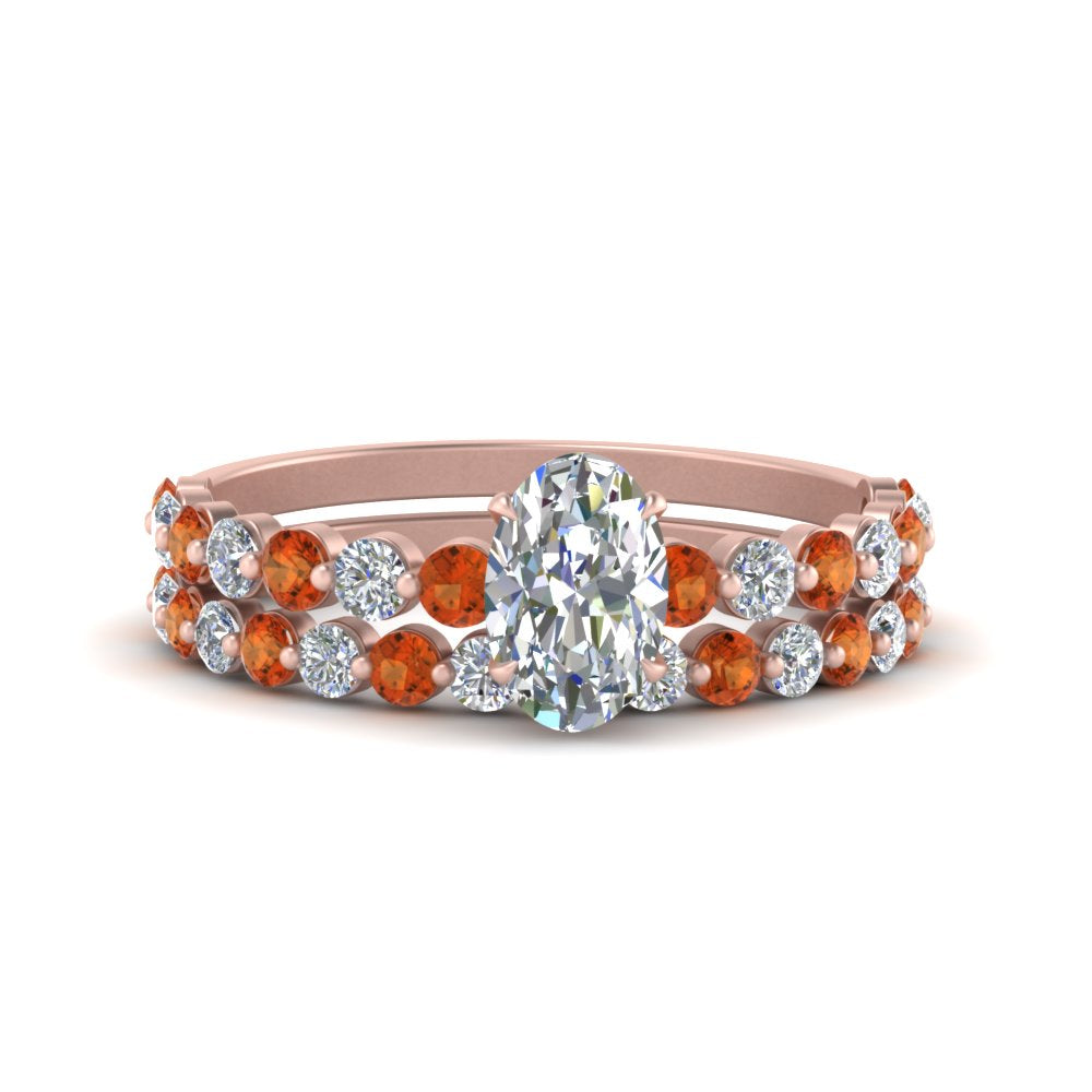 shared-prong-oval-engagement-and-wedding-ring-set-with-orange-sapphire-in-FDENS3023OVGSAOR-NL-RG