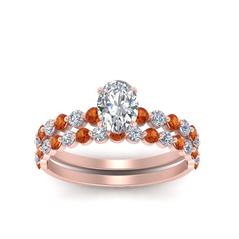 shared-prong-oval-engagement-and-wedding-ring-set-with-orange-sapphire-in-FDENS3023OVGSAOR-NL-RG