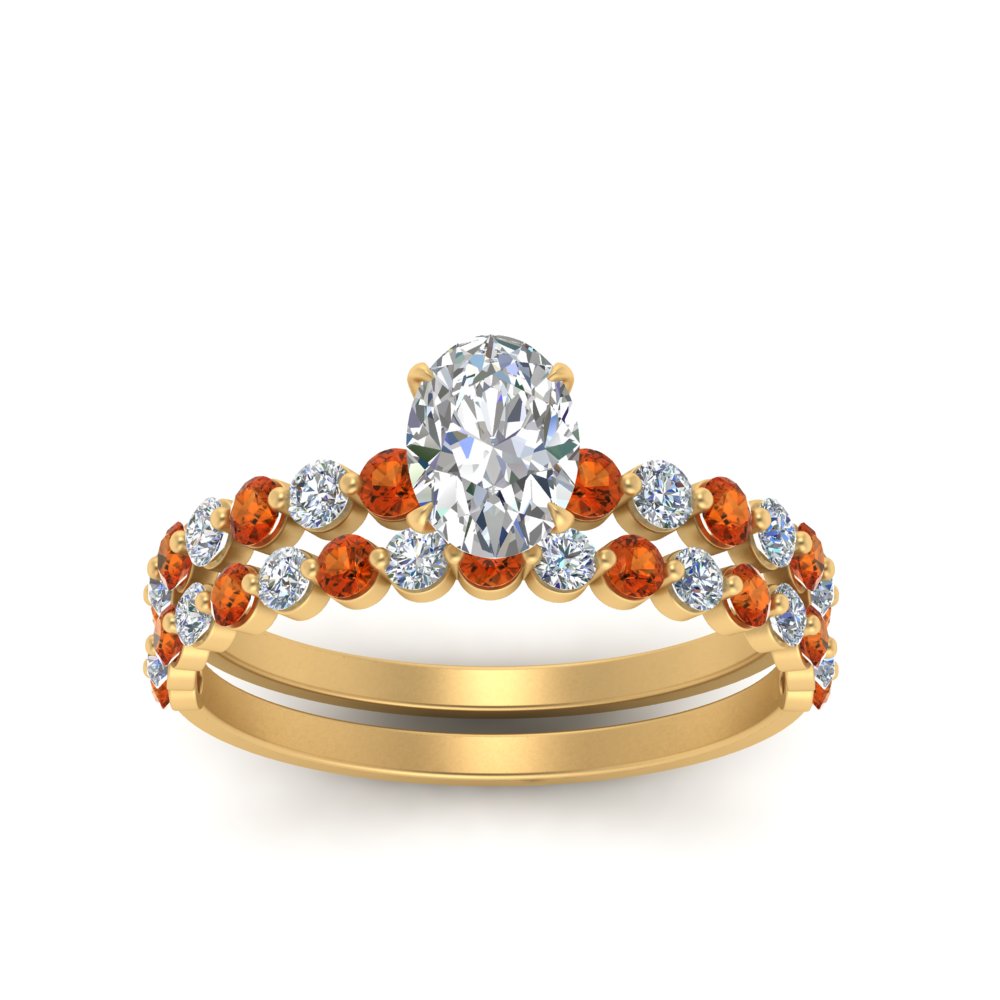 shared-prong-oval-engagement-and-wedding-ring-set-with-orange-sapphire-in-FDENS3023OVGSAOR-NL-YG