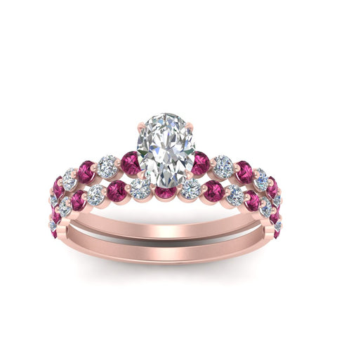 shared-prong-oval-engagement-and-wedding-ring-set-with-pink-sapphire-in-FDENS3023OVGSADRPI-NL-RG