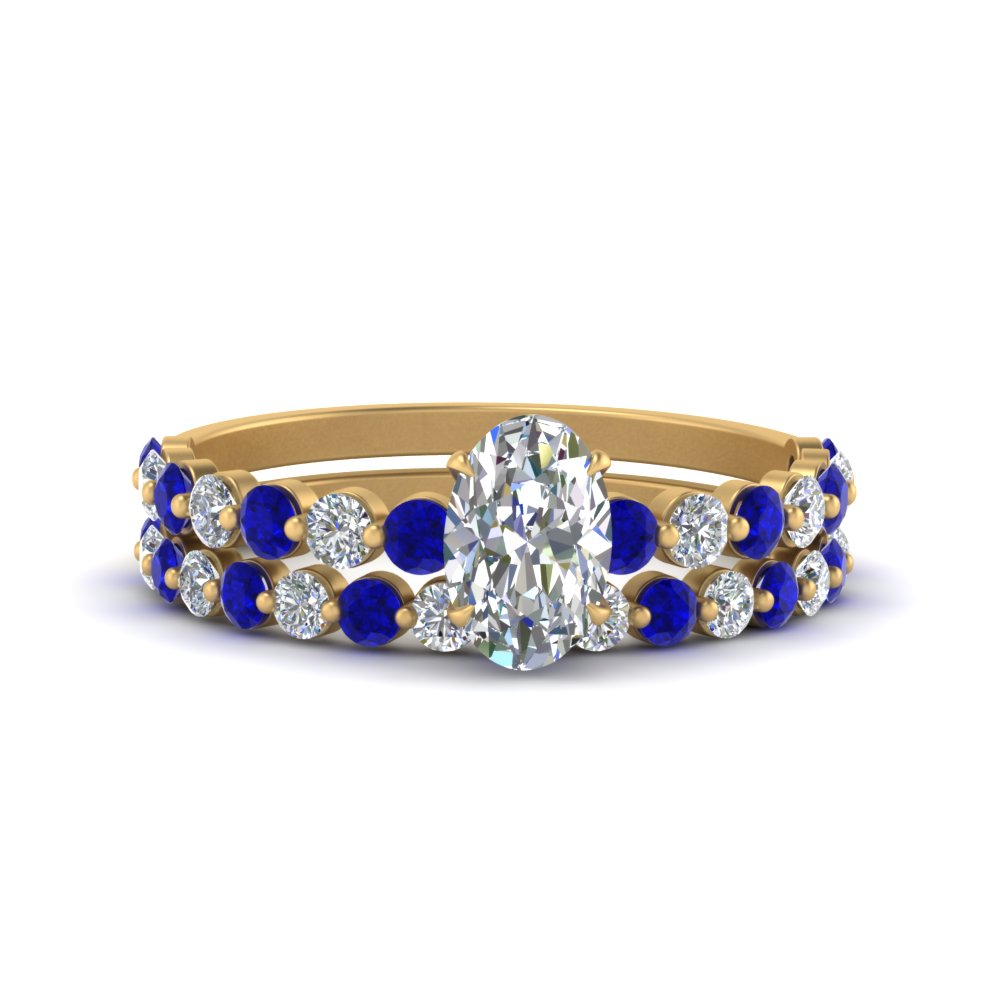 shared-prong-oval-engagement-and-wedding-ring-set-with-sapphire-in-FDENS3023OVGSABL-NL-YG