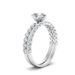 Load image into Gallery viewer, shared-prong-pear-engagement-and-wedding-ring-set-in-FDENS3023PE-NL-WG
