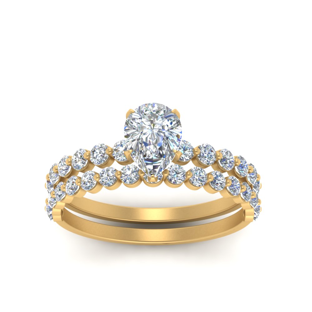shared-prong-pear-engagement-and-wedding-ring-set-in-FDENS3023PE-NL-YG