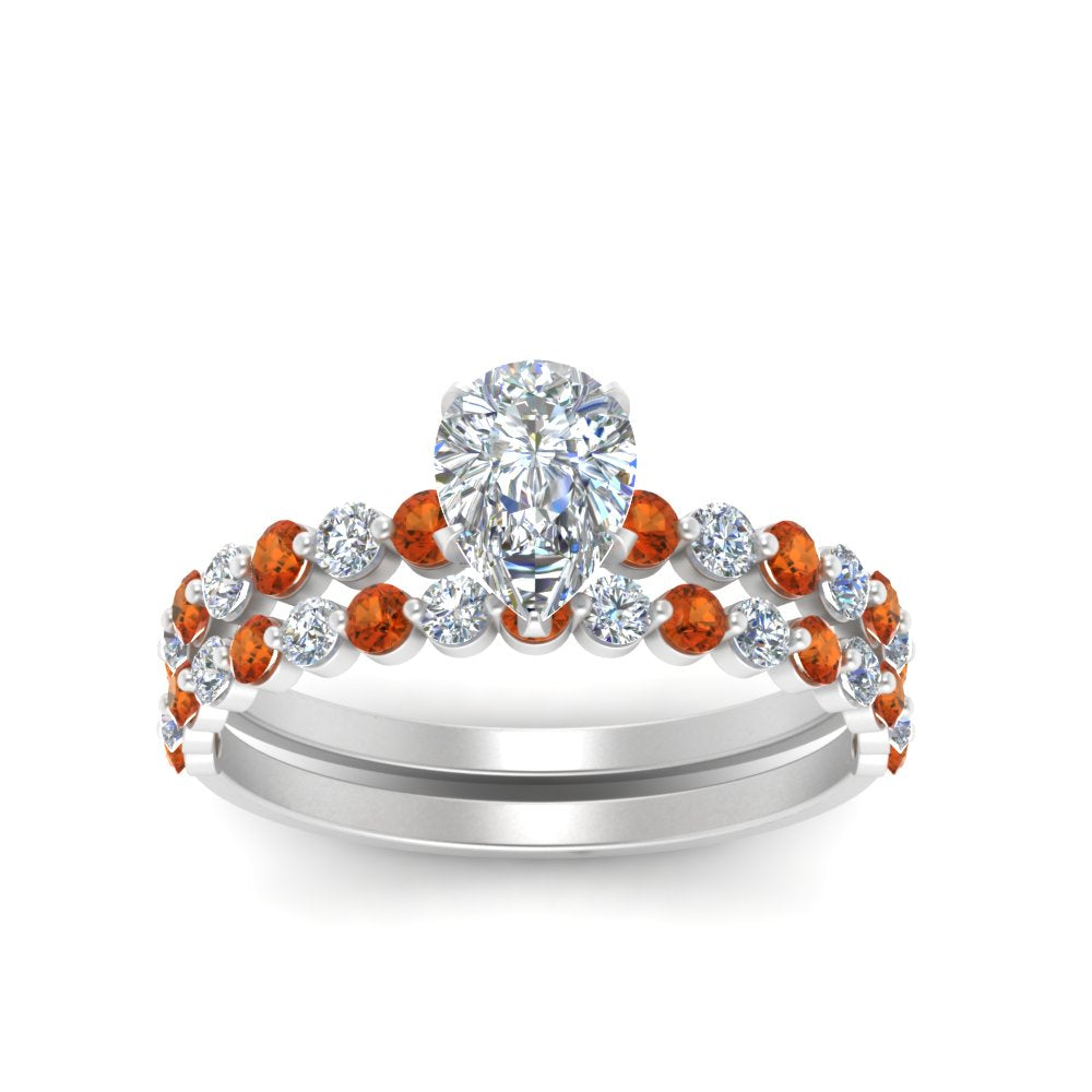 shared-prong-pear-engagement-and-wedding-ring-set-with-orange-sapphire-in-FDENS3023PEGSAOR-NL-WG