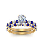 Load image into Gallery viewer, shared-prong-pear-engagement-and-wedding-ring-set-with-sapphire-in-FDENS3023PEGSABL-NL-YG
