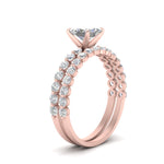 Load image into Gallery viewer, shared-prong-princess-cut-engagement-and-wedding-ring-set-in-FDENS3023PR-NL-RG
