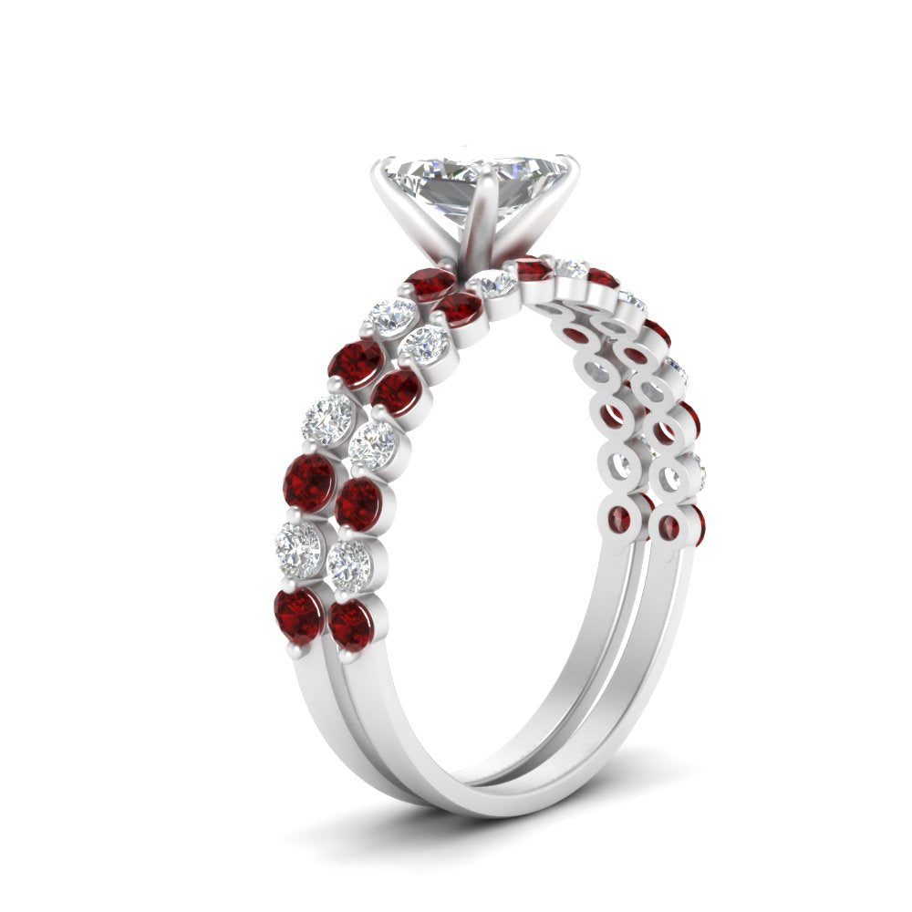shared-prong-princess-cut-engagement-and-wedding-ring-set-with-ruby-in-FDENS3023PRGRUDR-NL-WG