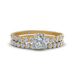 Load image into Gallery viewer, shared-prong-radiant-engagement-and-wedding-ring-set-in-FDENS3023RA-NL-YG
