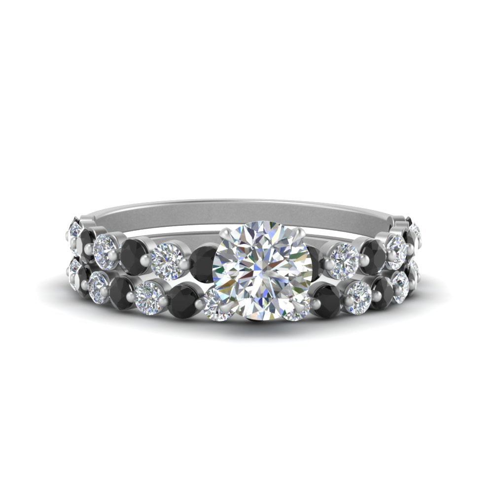 shared-prong-round-engagement-and-wedding-ring-set-with-black-diamond-in-FDENS3023ROGBLACK-NL-WG