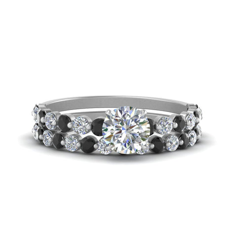 shared-prong-round-engagement-and-wedding-ring-set-with-black-diamond-in-FDENS3023ROGBLACK-NL-WG