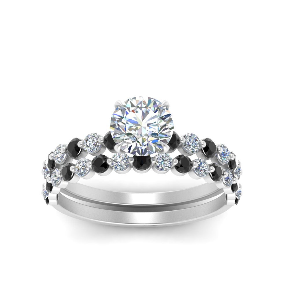 shared-prong-round-engagement-and-wedding-ring-set-with-black-diamond-in-FDENS3023ROGBLACK-NL-WG