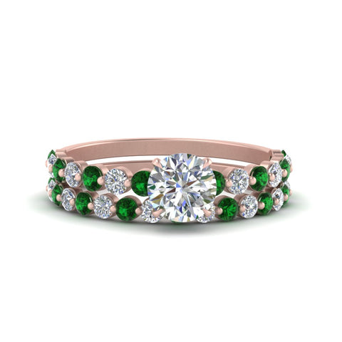 shared-prong-round-engagement-and-wedding-ring-set-with-emerald-in-FDENS3023ROGEMGR-NL-RG
