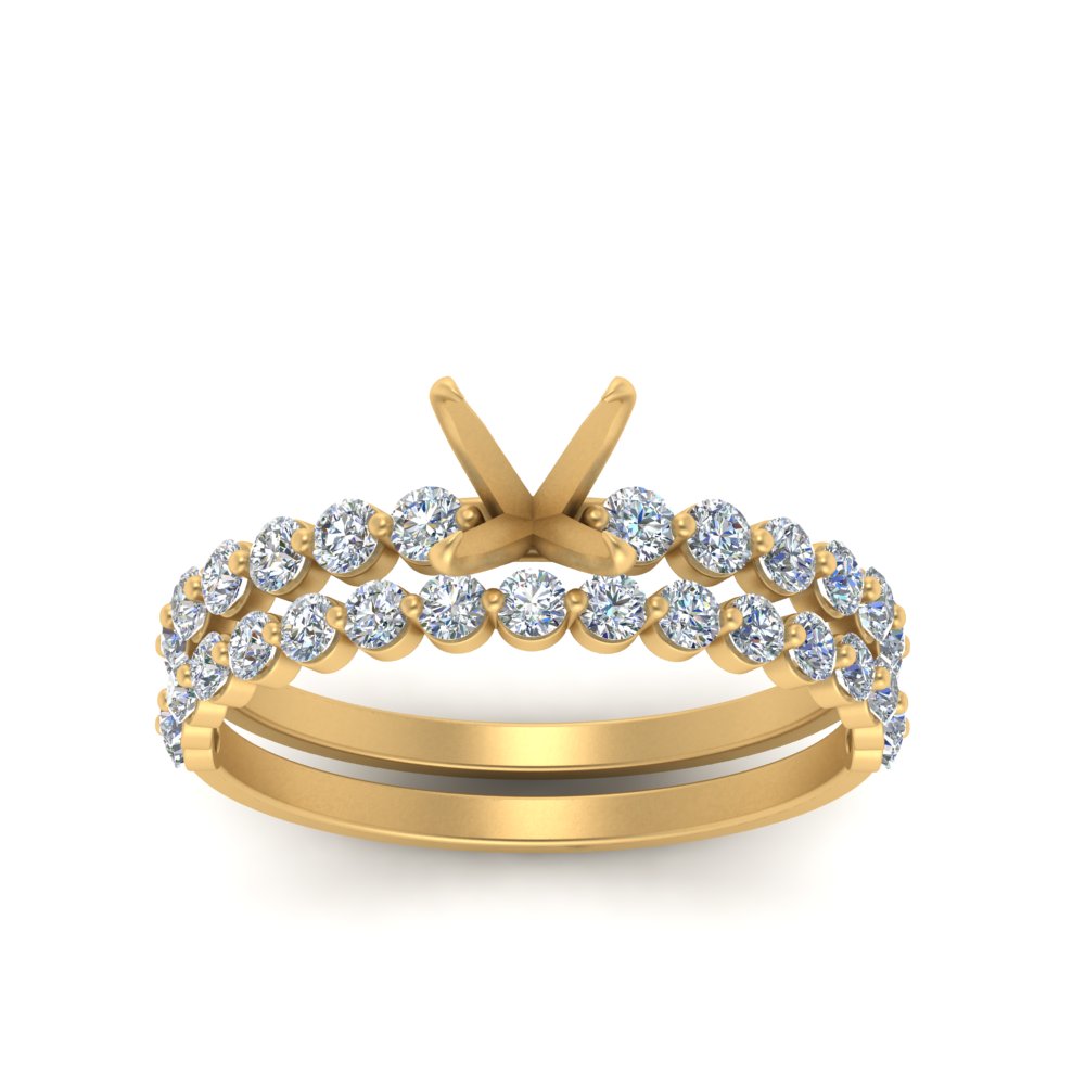 shared-prong-semi-mount-engagement-and-wedding-ring-set-in-FDENS3023SM-NL-YG