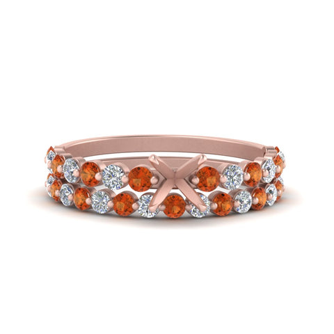 shared-prong-semi-mount-engagement-and-wedding-ring-set-with-orange-sapphire-in-FDENS3023SMGSAOR-NL-RG
