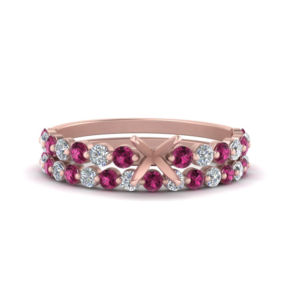 shared-prong-semi-mount-engagement-and-wedding-ring-set-with-pink-sapphire-in-FDENS3023SMGSADRPI-NL-RG