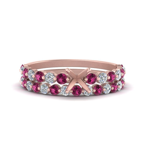 shared-prong-semi-mount-engagement-and-wedding-ring-set-with-pink-sapphire-in-FDENS3023SMGSADRPI-NL-RG