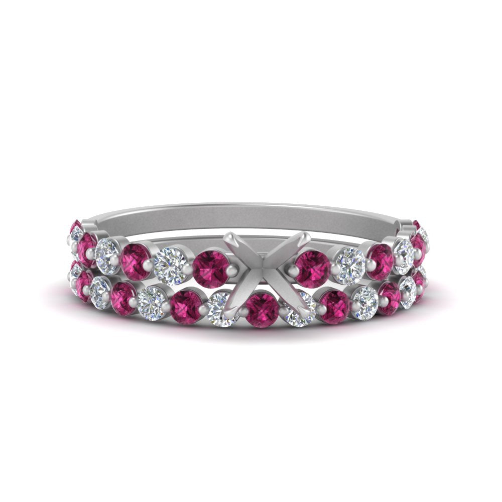 shared-prong-semi-mount-engagement-and-wedding-ring-set-with-pink-sapphire-in-FDENS3023SMGSADRPI-NL-WG