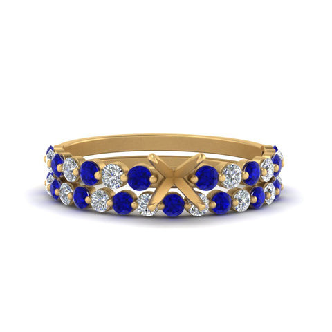 shared-prong-semi-mount-engagement-and-wedding-ring-set-with-sapphire-in-FDENS3023SMGSABL-NL-YG