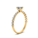 Load image into Gallery viewer, shared-prong-thin-asscher-engagement-ring-in-FDENS3023ASR-NL-YG
