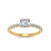 Load image into Gallery viewer, shared-prong-thin-asscher-engagement-ring-in-FDENS3023ASR-NL-YG